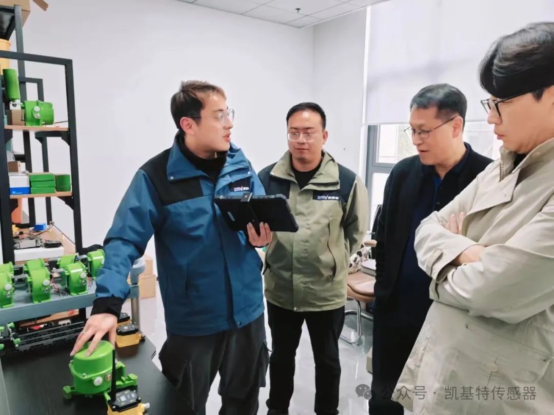 企業動態 | 凱基特迎來美國客戶，共謀傳感器業務深入合作